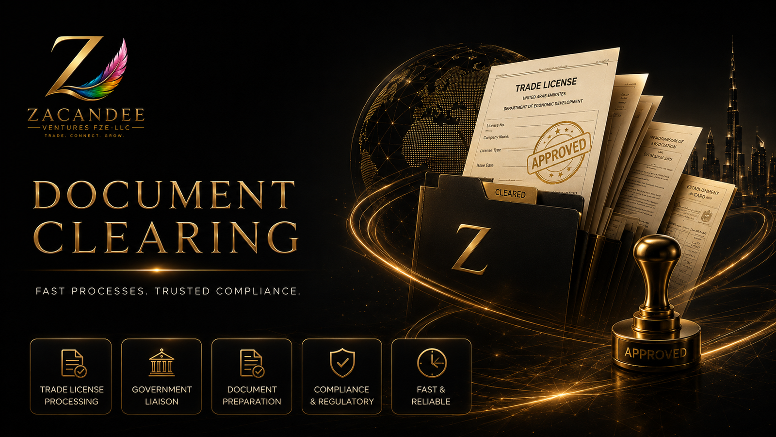 Business & Document Clearing visual